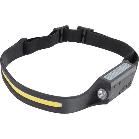 EXTOL LIGHT Stirnlampe 350 lm, USB-Ladefunktion, mit IR-Sensor, COB, XPE LED 43186 (1/5)