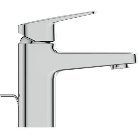 Mitigeur de lavabo Ideal Standard Ceraplan 75 avec garniture d'écoulement à tirette chromée (1/4)