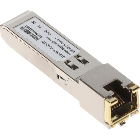 Module SFP avec connecteur RJ-45 GTS-SFP-RJ45/1G (1/3)