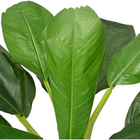 Bananier artificiel avec pot 150 cm Vert