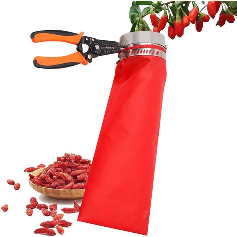 Colhedor De Pimenta, Ferramenta Para Colheita De Pimenta, Organizador De Ferramentas Portátil Manual Para Uso Externo Com (1/5)