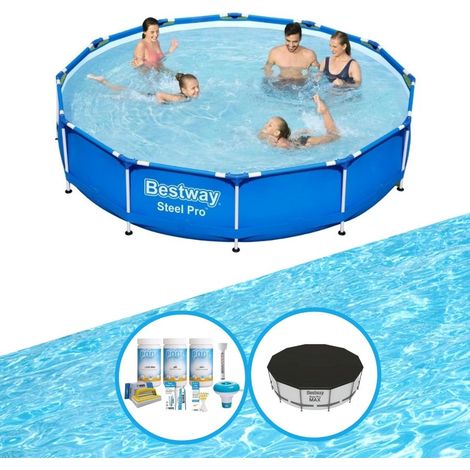 Bestway Bestway Steel Pro Ronde - 366x76 cm - 4-pièces  S22747 (1/5)