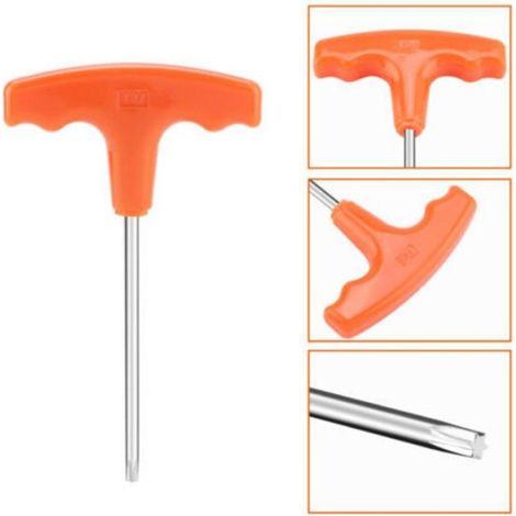 Tournevis Torx T27 - Manche En Forme De T - Pour Entretien D'Outillage Electrique - 1 Pièce (1/5)