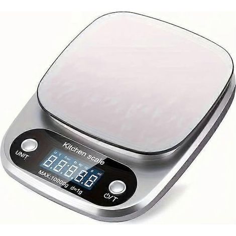 Filiyano-Balance de cuisine parlante Online Store (5 kg / 11 lb) - Numérique avec fonction vocale pour la cuisine et la pâtisserie - Pratique et précise (1/5)