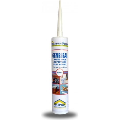 Cartouche de Mastic Colle Multi-usages Hautes Performances - 290 ml Gris - MATPRO (1/5)