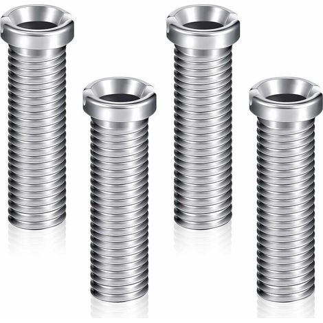 4 Vis de Panier d'Évier 45 mm Vis de Bonde en Acier Inoxydable Accessoires de Fixation Vis de Boulon d'Évier Vis de Bouchon de Crépine de Panier d'Évier pour Cuisine Lavabo (1/5)