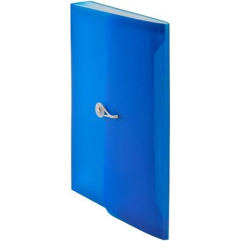 Carpeta acordeón azul con banda elástica A4 BT622-N