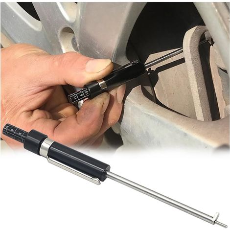 Stylo de Détection de Plaquettes de Frein, Testeur et Outil de Mesure pour Automobiles, Jauge d'Épaisseur Compatible la Plupart des Véhicules (1/5)