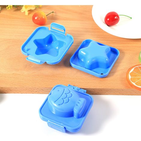 6 Moules à Œufs Amusants pour Cuisine Créative Enfants - Accessoires Bento DIY (1/5)