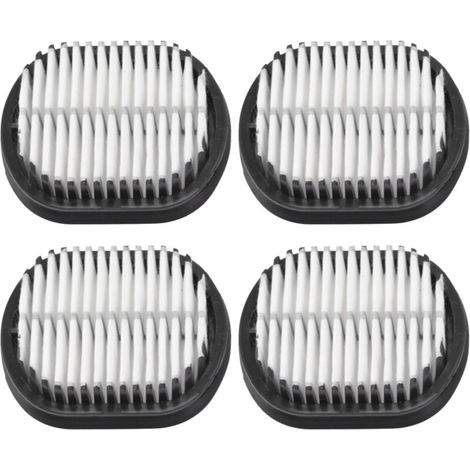 Pack de 4 filtros de partículas de alta eficiencia para aspirador 2.0 Slim, con colector de polvo, compatible con el modelo Floor One S5 Combo. (1/4)