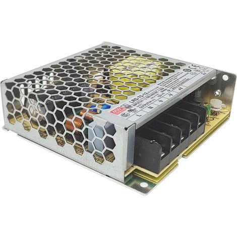 Alimentatore Switching 72W 12Vdc 6 A Singola Uscita LRS-75-12 MEANWELL