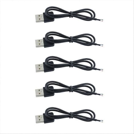 Lot de 5 câbles USB vers 4 broches pour modules de caméra, 4 broches, 0,8 mm², 1 m (1/5)