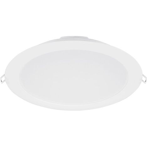 Sylvania – Spot encastrable LED 12W – Lumière blanche chaude 3000K – Système d'encastrement rapide – Pour faux-plafonds techniques (1/3)