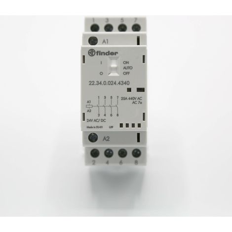 Contactor modular 2 contactores 25a 223400244340 (1/2)