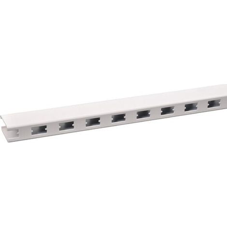 Poteau 1,4m blanc VIKA 57116141J