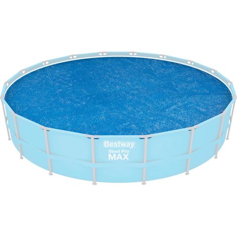 Bâche Solaire diamètre 527 cm pour Piscine Hors Sol Ronde 549 cm (1/5)