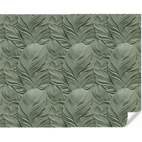 Carta da Parati Foglie - Texture - Verde 280x240 cm