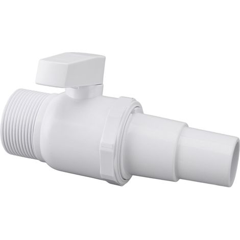 Vanne à boule 2 voies PVC rechange vanne piscine compatible Hayward SP0729 Econoline pompe hors-sol (1/5)