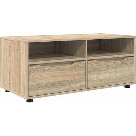 TV Cabinet Sonoma Oak 100 x 48 x 43 cm Engineered Wood vidaXL