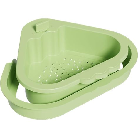 Panier de vidange multifonctionnel d'angle pour évier , installation facile , filtre à déchets cuisi