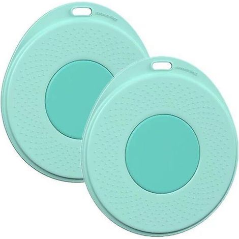 Ensemble de 2 dessous de plat isolants antidérapants pour œufs et tapis de cuisine - Imperméable, anti-brûlure, en caoutchouc souple (1/5)