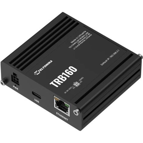Puerta IoT LTE Teltonika Trb160, Cat 6, 1x Rj45 1000mb/s, Ip30 (1/5)