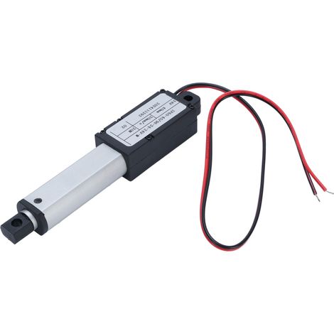 Actionneur linéaire miniature électrique pour fauteuil inclinable robotisé, course de 40 mm, poussée de 20 N, vitesse de 30 mm/s (1/5)