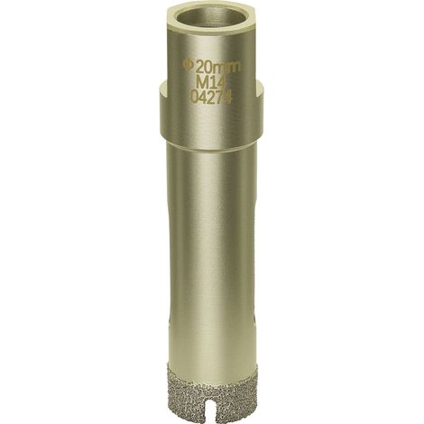 Diewe Fliesen Diamantbohrer Premium 7 Fliesenbohrer für Winkelschleifer M14 ø 20mm (1/5)