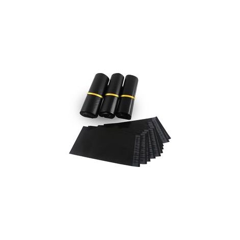100pcs Enveloppe Plastique Expedition Noir Sac D'expédition Emballage Colis Vetement 30cmX40cm Conditionnements Plastique Polystyrène Pochettes Envoie Colis Étanches/Autoadhésifs (1/5)