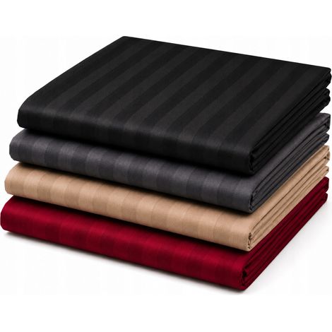 Luxuriöses Damast-Bettlaken 200x220, Premium-Hotelfarben (1/5)