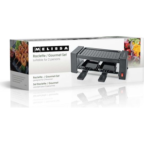 Nedis RACLETTE GRILL 2PFÄNN. 400W (MELISSA/16300031 SW)