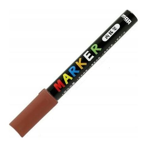 Acrylmarker 1-2 mm rotbraun A'6 235 (1/2)
