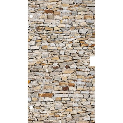 VETRO TÜR-Glasscheibe MAUER 987x1800 mm DIN LI Motivdruck