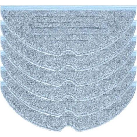 6pcs Serpillière pour Roborock S7 Pro Ultra S7 MaxV Ultra S7 Plus S7 Max Pièces de Rechange Accessoires pour Roborock S7 T7s T7s Plus Robot Aspirateur (1/4)