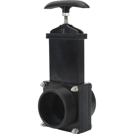 Robinet de vidange pour réservoir d'eau caravane, ABS résistant à l'usure, évacuation eaux usées, diamètre intérieur 50 mm, vanne de purge. (1/5)