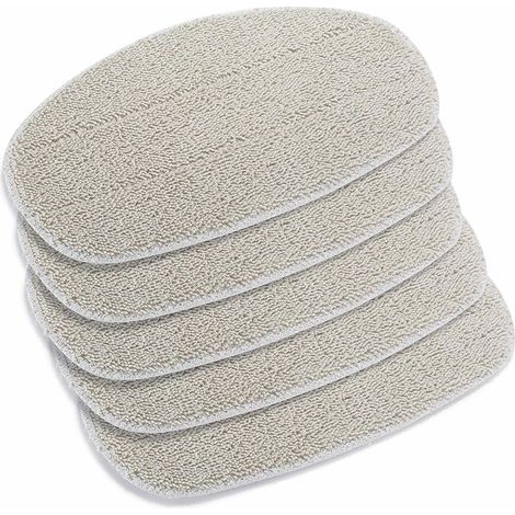 Lot de 3 housses et lingettes de rechange pour balai vapeur compatibles avec Leifheit CleanTenso (1/5)