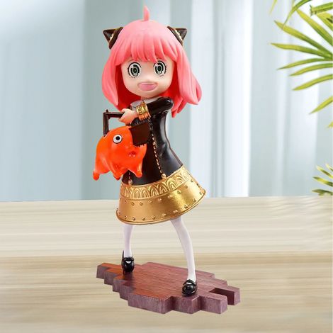 Figurine de dessin animé aux détails exquis, petite figurine réaliste et mignonne pour la décoration intérieure, type ornement 1 (1/5)
