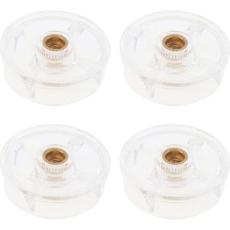 Replacement Parts, Transparent Base for Motor Wheel Blender, Suitable for Magic Bullet MB1001 250W Blender (1/5)