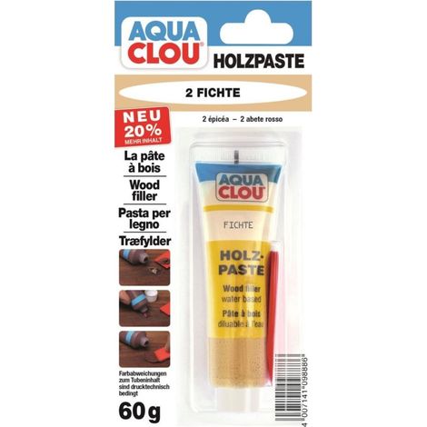 CLOU Aqua Clou Holzpaste 2 Fichte mit Spatel 60g (1/2)