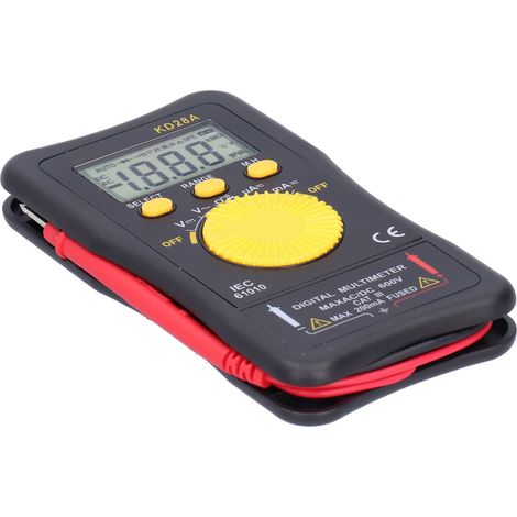 Multifunktionales intelligentes digitales Multimeter, automatischer Störungs- und Überlastungsschutz, DC/AC-Voltmeter mit LCD-Bildschirm. (1/5)