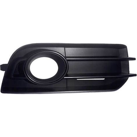 Grille de pare-choc avant droite noire avec trou anti-brouillard Audi A1 phase 1 2010-2014