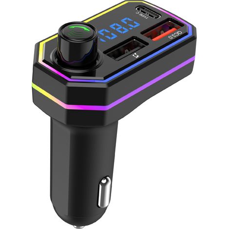 P6 Auto-MP3-Player mit Bluetooth-Freisprecheinrichtung, 2,1-A-Schnellladefunktion, unterstützt TF-Karten und USB-Audioeingang/-ausgang – P1 (1/4)