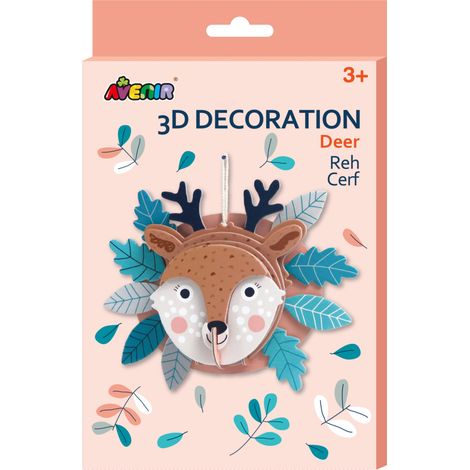 3D-Dekorationen – Hirsche (1/2)