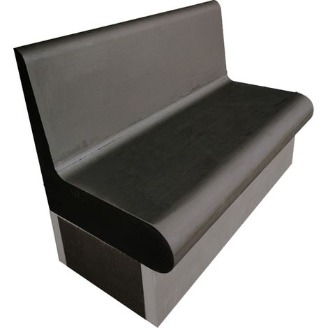 Desineo – Banc arrondi 1200 x 586 cm – Dossier XPS prêt à carreler – Isolation performante – Pour hammam et salle de bain