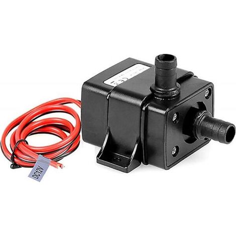 ZHOUBA Mini Submersible Ultrasonic Water Pump, Silent, 12V DC, 4.2W, 240L/h, Waterproof and Brushless (1/5)