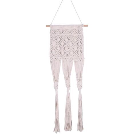 Suspension Corde Plante Macramé Porte-Pot de Fleur en Corde Naturelle Tapisserie Tissée À La Main Support Pots Suspendu pour Fleur Décoration Jardin Intérieur Extérieur (1/5)