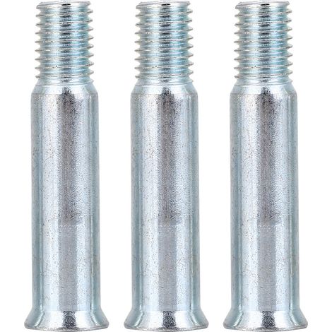15 Stück Stahlradbolzen für Inlineskates, 35-mm-Befestigungsschrauben als Ersatzteil