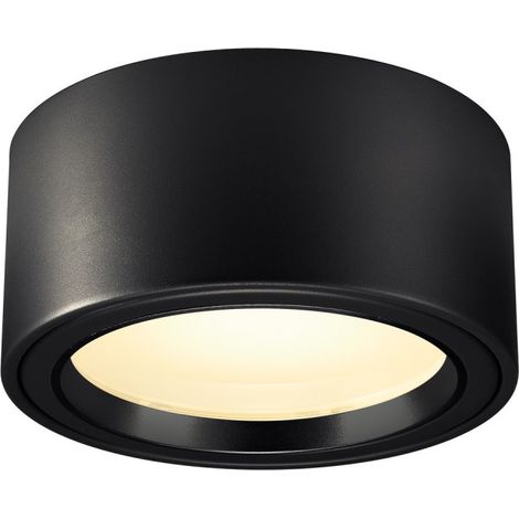 Plafonnier intérieur FERA 25 noir mat LED 21W 3000K - SLV - 1001939 (1/3)
