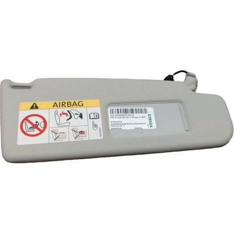 [PRODUIT D'OCCASION] Pare-soleil D VOLKSWAGEN Polo V Phase 1 (6r) 2009-... ♻️ Ref Oe. 6r0857552ar2f4 - Garantie à vie (1/3)