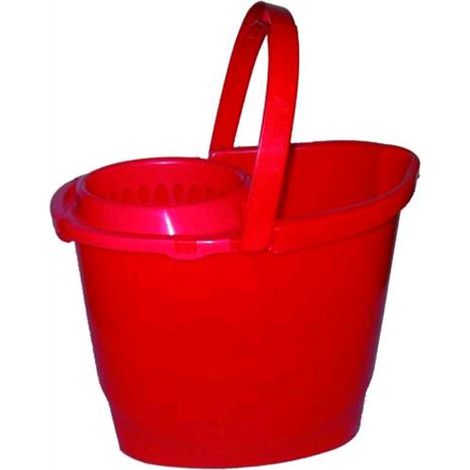Secchio Per Mop Lavapavimenti Con Strizzatore Lt. 13